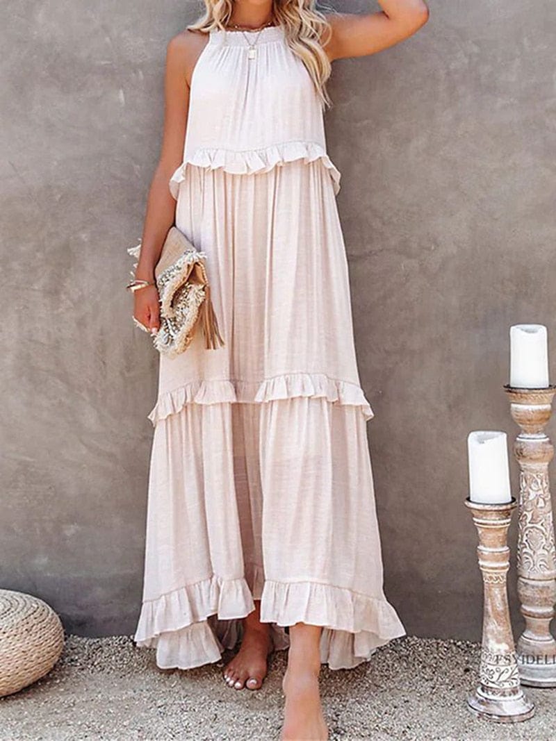 Piper™ - Loose Summer Maxi Dress