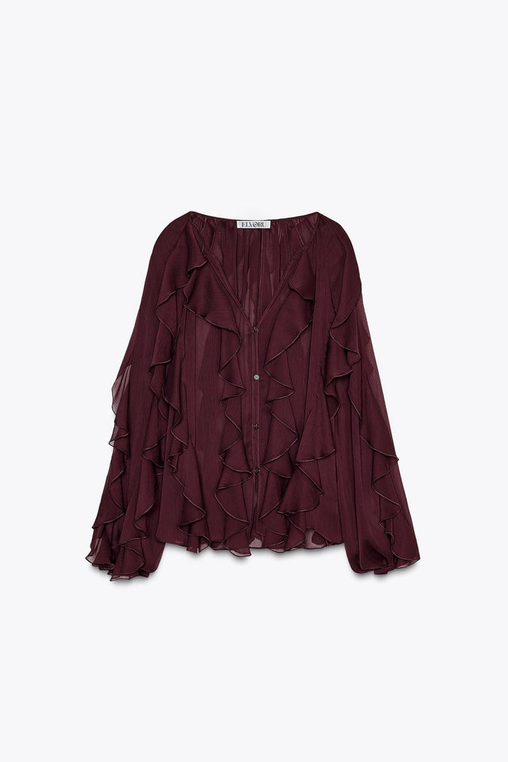 Rosa | Ruffled Blouse