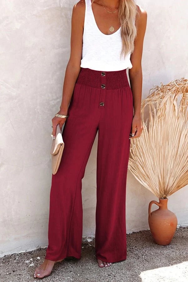 Riana™ | High-Waisted Relaxed Pants
