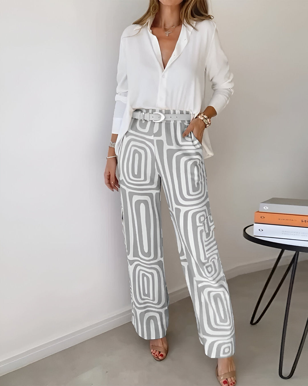 Candela | Elegant Two-Piece Set (Free Blouse)
