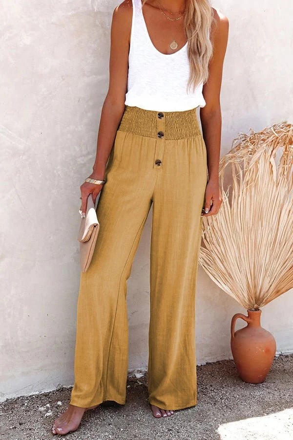 Riana™ | High-Waisted Relaxed Pants