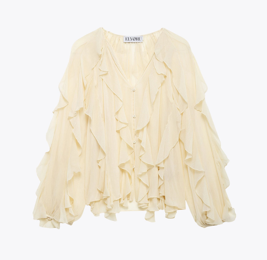 Rosa | Ruffled Blouse