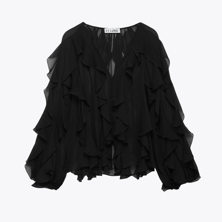Rosa | Ruffled Blouse