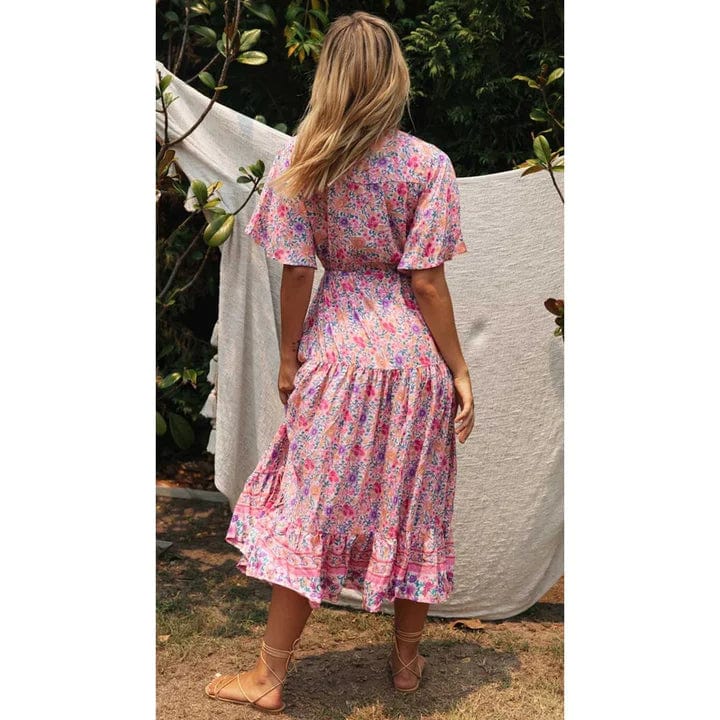 Thea™ Country Ibiza Style Dress Long